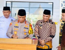 Pj. Bupati Takalar dampingi Kapolda Sulsel Resmikan Masjid Ar Rahman Bharaduta