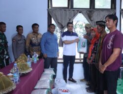 Serahkan Bantuan Sembako, Pj. Bupati : Ini Komitmen Pemerintah Daerah untuk Memperhatikan Warganya yang Miskin