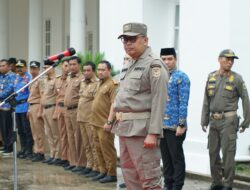 Bupati Takalar Pimpin Apel Kesiapsiagaan Satpol PP, Damkar dan Penyelamatan Takalar