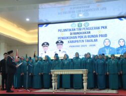 Bupati Takalar Lantik TP. PKK Kab. Takalar Masa Bakti 2025-2030