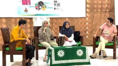 Ketua Bawaslu Takalar, Nellyati Menjadi Pembedah Buku Episentrum di Giat IPM Cabang Takalar