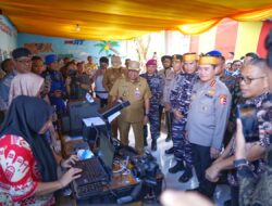 Bupati Takalar Dampingi Kepala Staf TNI AL dan Kabarharkam Polri Tinjau Fasilitas Baru di Pulau Satangnga