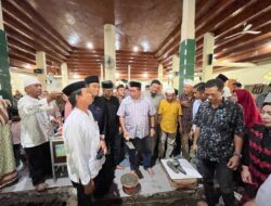 Peletakan Batu Pertama Renovasi Pembangunan Masjid Nurul Hidayah Pa’lalakkang oleh Bupati Takalar