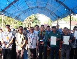 Bupati Takalar Berharap Sertifikat Tanah Dapat Memberikan Kesejahteraan Untuk Masyarakat