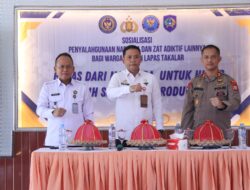 Wabup Takalar Buka Sosialisasi Pencegahan Penyalahgunaan Narkotika dan Napza