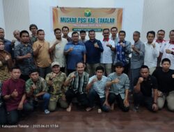 Bangkitkan Olahraga di Takalar, Bupati Takalar Hadiri Muskab PBSI Masa Bhakti 2025-2029