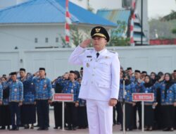 Wabup Irup pada Upacara Peringatan HUT ke-80 RI Tingkat Kab. Takalar