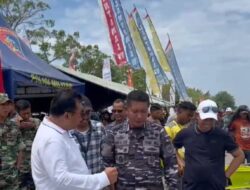 Bupati Takalar Hadiri Final Lomba Balap Perahu Katinting Race Laikang Seri 4