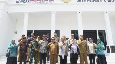 Koperasi Desa Merah Putih Aeng Batu-Batu Mendapat Apresiasi dari Sekretaris Menteri Koperasi RI