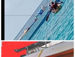 Upaya Terduga Pelaku Pengeboman Ikan di Tanakeke Kaburkan Barang Bukti Dengan Merubah Warna Kapal