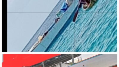 Upaya Terduga Pelaku Pengeboman Ikan di Tanakeke Kaburkan Barang Bukti Dengan Merubah Warna Kapal
