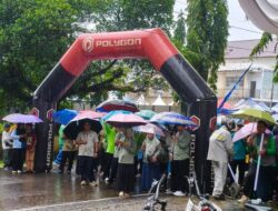 Wakili Bupati Sekda Takalar Membuka Gerak Jalan Santai HUT ke – 66 Tahun Takalar