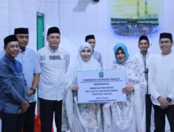 Wabup Hengky Yasin Bersama Ketua Bidang I TP PKK Takalar Safari Ramadan di Lengkese