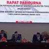 Rapat Paripurna DPRD, Wakil Bupati Serahkan LKPJ Bupati Takalar Tahun 2025