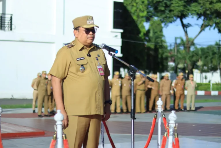Bupati Takalar Pimpin Apel Lingkup Pemkab Takalar, Tekankan ASN Harus Melek Teknologi