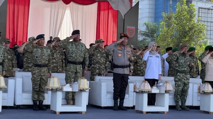 Wabup Takalar Ikuti Penetapan Komcad ASN, Wujud Dukungan Pertahanan Negara