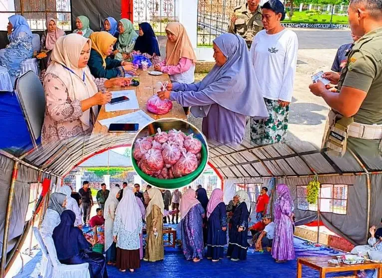 Hikmah di Hari Raya Iduladha 1447 H, Bupati Takalar Bagikan Daging Kurban kepada Masyarakat