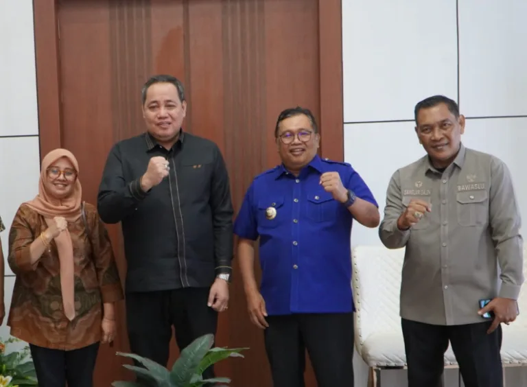 Anggota Bawaslu RI Temui Bupati Daeng Manye, Bahas Dana Hibah dan Demokrasi di Takalar