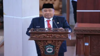 Penyerahan KUA-PPAS Takalar 2027: Pendapatan Tak Lagi Tembus Rp1 Triliun, Bupati Siapkan Lima Prioritas Pembangunan