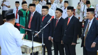 Bupati Takalar Lantaik Lima Pimpinan BAZNAS Takalar Periode 2026–2031