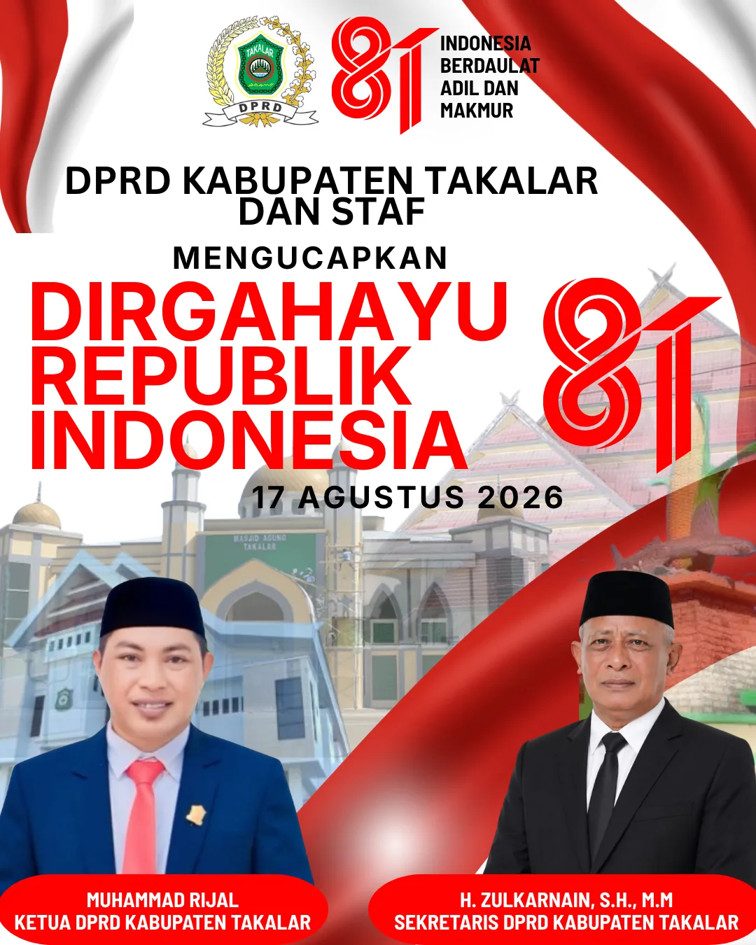 HUT RI Ke-81 Dirgahayu Republik Indonesia ke 81 Tahun - Suara Harapan news